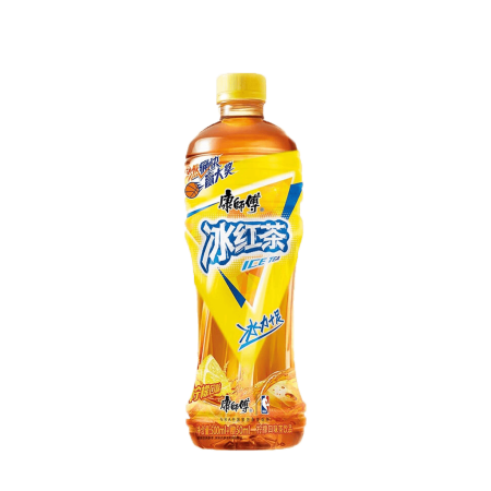 Băuturi KSF, gamă variată de ceaiuri răcoritoare în sticle de 500 ml, servite la restaurantul Jin Ding din Sector 2, București.