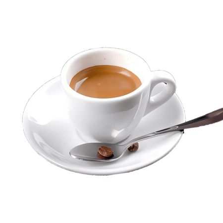 Cafea proaspăt preparată, servită la restaurantul Jin Ding din Sector 2, București.